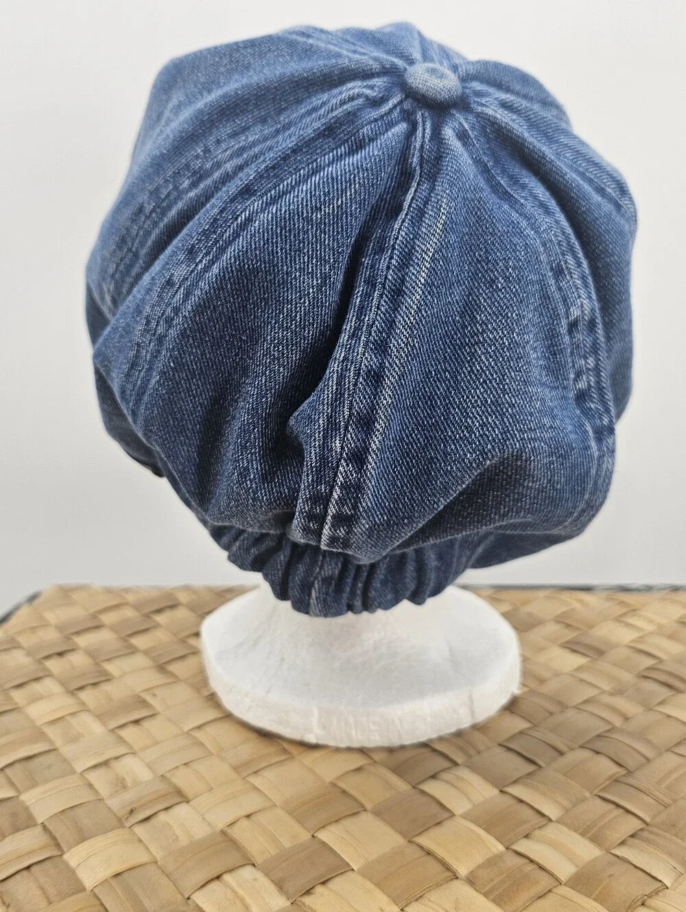 Newsboy Denim Hat Cara Park